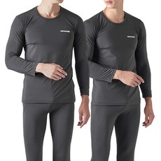 UPSCALE 男性刷毛內衣 冬季內衣 2件組 上下套裝