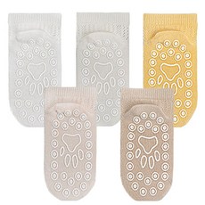 女童款網眼透氣防滑短襪組