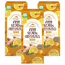 NATUREDREAM 檸檬生薑汁隨身包 14條入, 3個, 210g