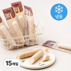 맛있는 닭가슴살 블랙페퍼 소시지 꼬치 (냉동), 70g, 15개입