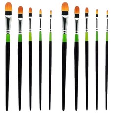 Hwahong設計毛筆 F 982 5支組, 1-5號, 2套