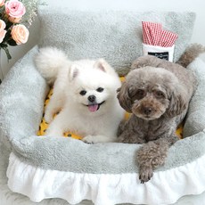 Parisdog 超細纖維寵物床墊, 灰色