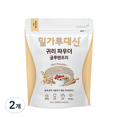 알티스트 밀가루대신 글루텐프리 귀리파우더, 500g, 2개