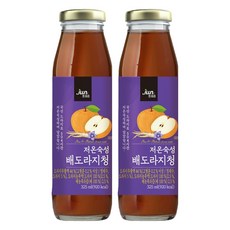 호재준 저온숙성 배도라지청, 325ml, 2개