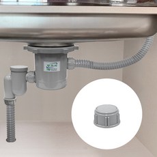 MONACO OLIVE Malkeumi 新概念隔絕異味水槽排水口 單槽大型 + 無溢水孔, 混合色, 1套