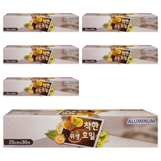AJ 鋁箔紙 2入, 25cm x 30m, 6盒