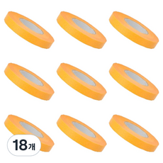 OON 종이 마스킹 테이프 12mm x 18미터, 18개