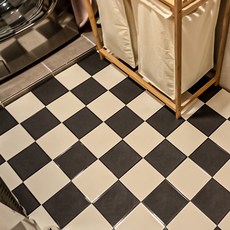 Im Home Living Easy dot 室內裝飾拼接地墊, 72個, 白色 + 炭灰色