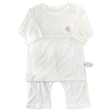 ETTOI 嬰幼兒涼感透氣Regen七分袖居家服套裝