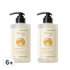 제이엠솔루션 라이프 프라임 골드 리브레 샴푸 플로럴 향, 500ml, 6개