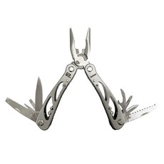 PANRICO 百利世 9合1不鏽鋼多功能工具鉗 戶外登山便攜工具 更耐用, 1支