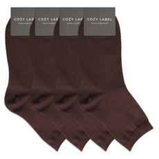 COZY LABEL 素色中筒12色襪子4雙組