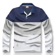 블루포스 남성용 크렌스 빅사이즈 긴팔 카라티