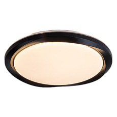 Honey Comb 旋風LED54W遙控調光調色臥室吸頂燈, 1入, 魔力黑