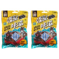 LitoMON 怪獸部落 怪獸咔滋 原肉零食, 牛肉片, 40g, 2包