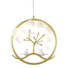 Honey Comb 北歐風led螢火蟲餐廳吊燈，簡約現代，節能LED光源，高度可調, 金色