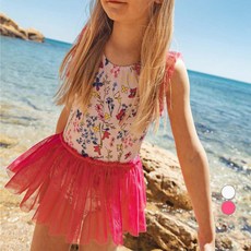 matildany 女童芭蕾舞者泳裝