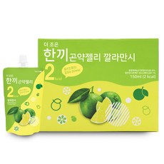 더존건강 더 조은 한끼곤약젤리 깔라만시, 150ml, 10개
