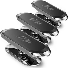 IT'S LIFE 磁吸式車用手機支架, 3個, 銀色