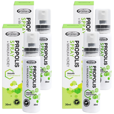 MOTHERNEST 麥盧卡蜂蜜蜂膠噴霧, 30ml, 4個