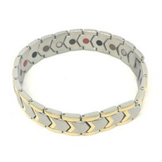 38 A32鍺手鍊 銀&金色 21片, 1個