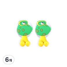 가온 칫솔걸이 YS-507, 청개구리, 6개