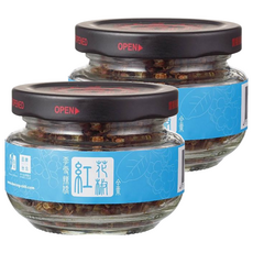 Dancing Chili 李雪辣嬌 隨身瓶紅花椒 精選台灣花東朝天椒 堅持手工切製, 30g, 2罐