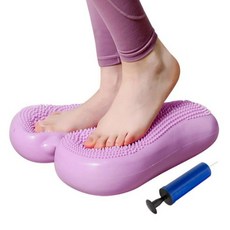 White Wolf 軟Q踏步機 + 充氣泵組合, 紫色