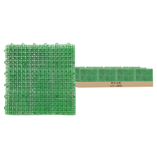 新生活家 人工草皮地墊 30x30x2.0cm 排水性佳, 12片, 綠色