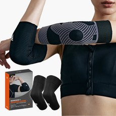 TAPING TECH ST護肘 2入, 1個, 黑色