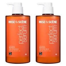 미쟝센 퍼펙트 오리지널 세럼 샴푸 7X, 900ml, 2개