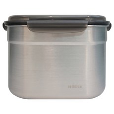 Haatz Deco 不鏽鋼方形泡菜盒, 5.9L, 1個