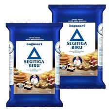Bogasari Segitiga Biru 麵粉, 1kg, 2包