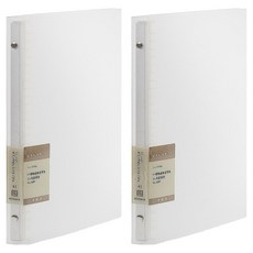 Lan CHYn 連勤牌文具 lc-b526r-1 pp 塑鋼夾 26孔 b5 空夾, 灰色, 2入