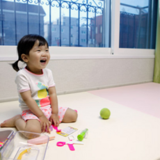 체리나무 폴더매트, 핑크