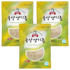 배대감 국산 엿기름, 500g, 3개