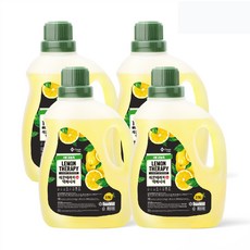 GIOClean 檸檬高濃縮洗衣精, 4瓶, 2.5L