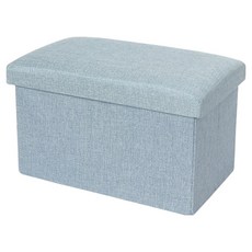 c165儲物收納凳, 天藍, 1入