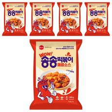 O taste 松松辣炒年糕 辣味醬, 340g, 5個