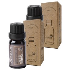 아로므 시더우드 에션셜 오일, 10ml, 2개