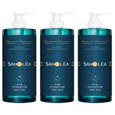 SAHOLEA 森歐黎漾 淨平衡 洋甘菊清爽沐浴露, 1L, 3瓶