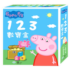 粉紅豬小妹123數寶盒, 混和顏色, 1盒