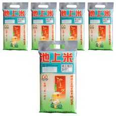 池上鄉農會 池上米, CNS一等, 1kg, 5包