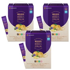 DAEWOONG LIFE SCIENCE 國產黑桔梗梨薑精華棒潤喉100包, 10g, 300條