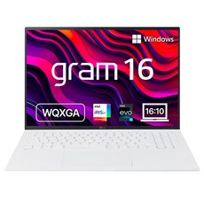 LG전자 2022 그램 16 코어i5 인텔 12세대, 스노우화이트, 256GB, 16GB, WIN11 Home, 16Z90Q-GAFWK
