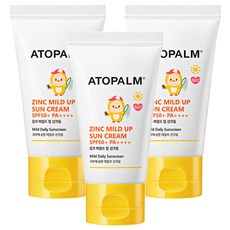 ATOPALM 愛多康 兒童溫和防曬霜 SPF50+ PA++++, 65g, 3條