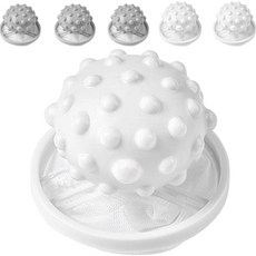 MONACO OLIVE 洗衣機漂浮型濾網 白色 3入+灰色 3入, 1套