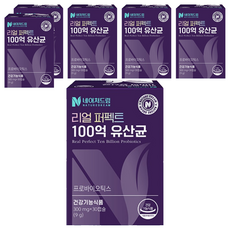네이처드림 리얼 퍼펙트 100억 유산균 9g, 6개, 30정
