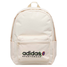 adidas 愛迪達 W FLOWER BPK 後背包 20.25L, 白色 + 橘色