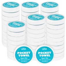 comet 實惠壓縮口袋巾 60入, 白色, 1套